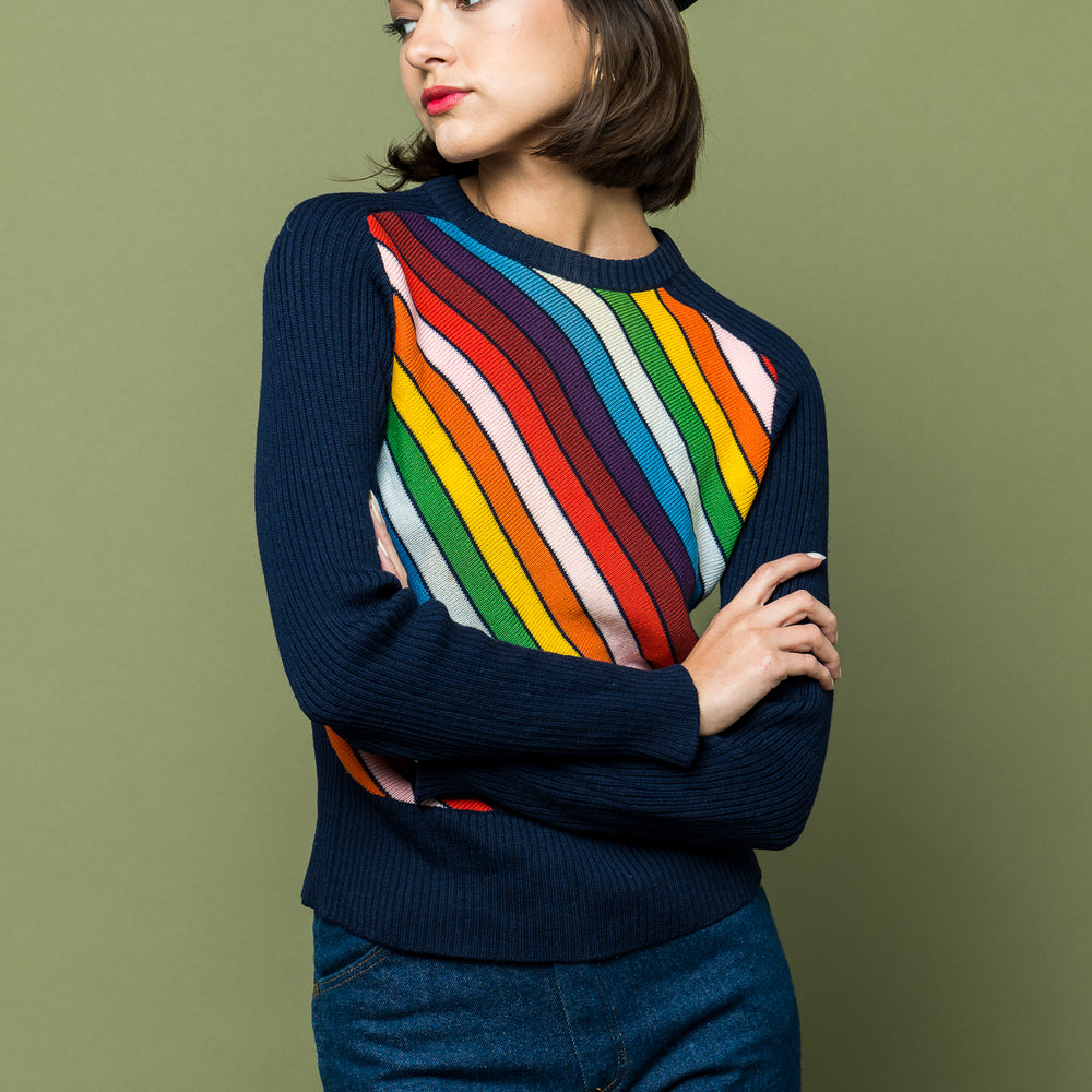 
                  
                    Pocketful of Rainbows Sweater freeshipping - Lovers Vintage
                  
                