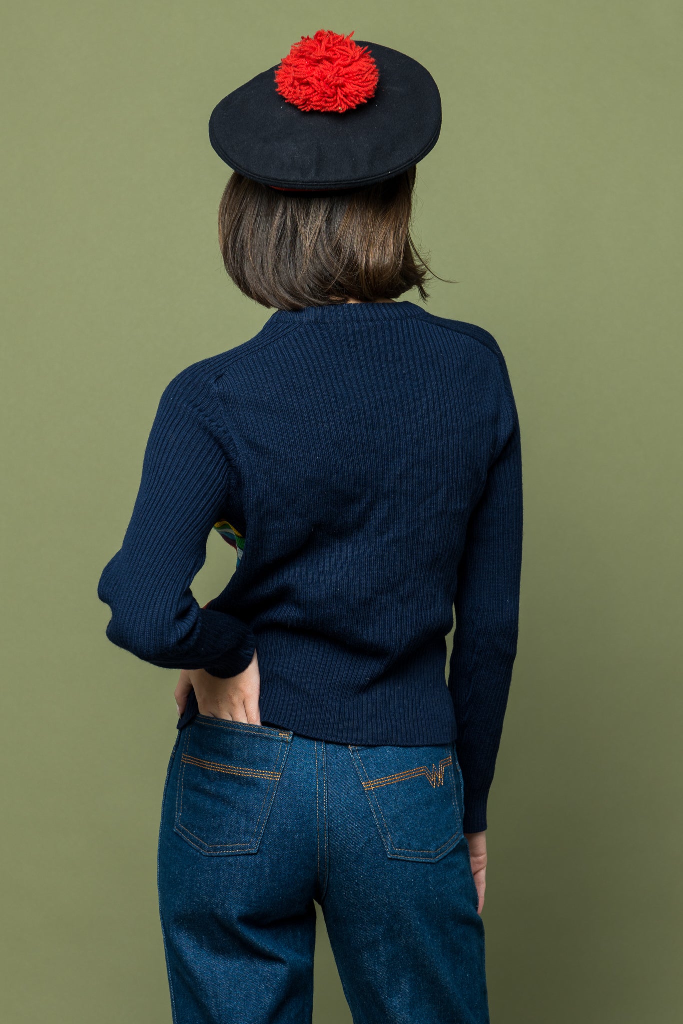 Pocketful of Rainbows Sweater freeshipping - Lovers Vintage