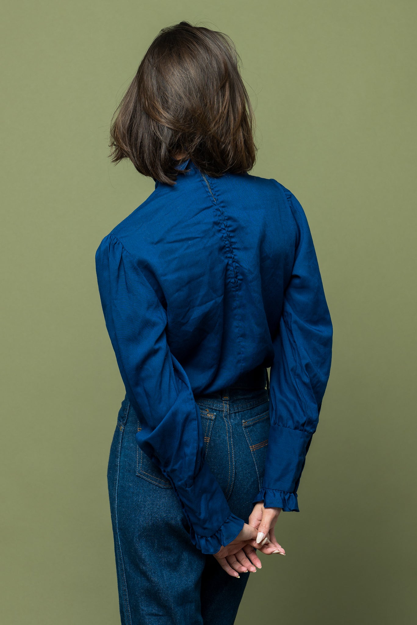 Mod Money Sixties Blouse freeshipping - Lovers Vintage