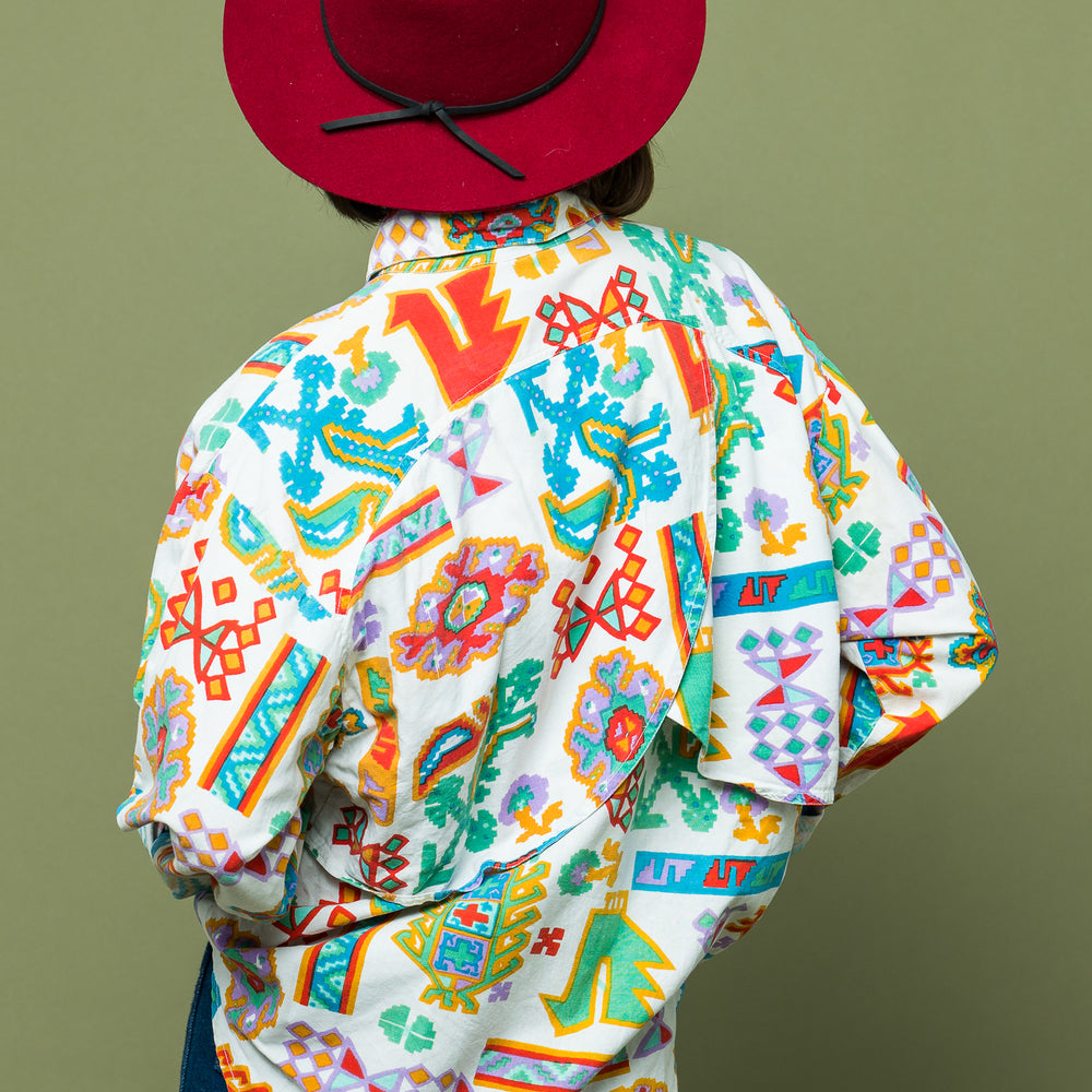 
                  
                    Westward Printed Shirt freeshipping - Lovers Vintage
                  
                