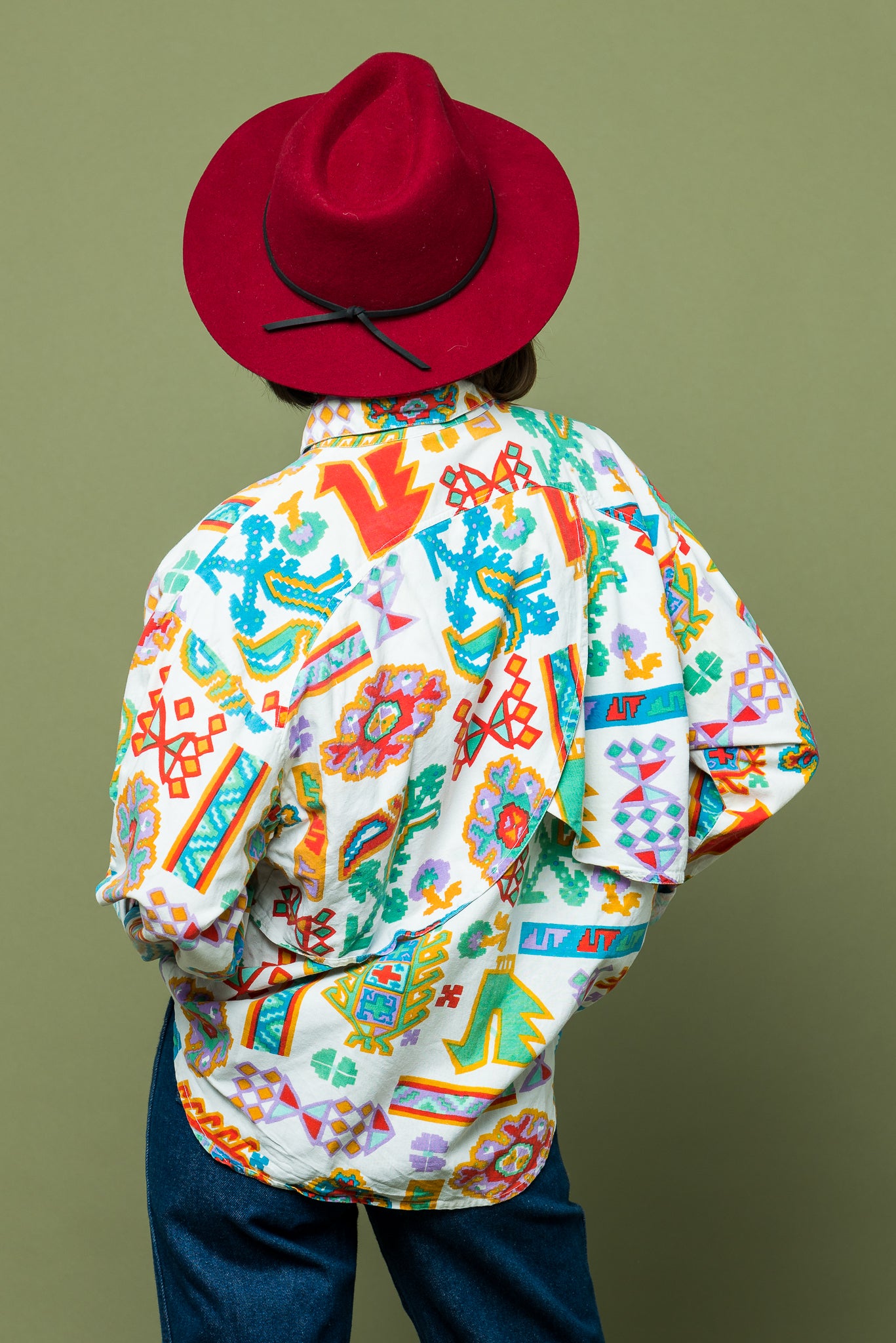 Westward Printed Shirt freeshipping - Lovers Vintage