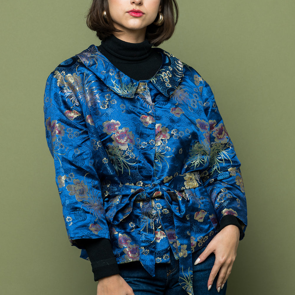 
                  
                    Asian Silk Jacket freeshipping - Lovers Vintage
                  
                
