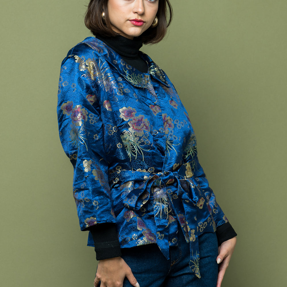 Asian Silk Jacket freeshipping - Lovers Vintage