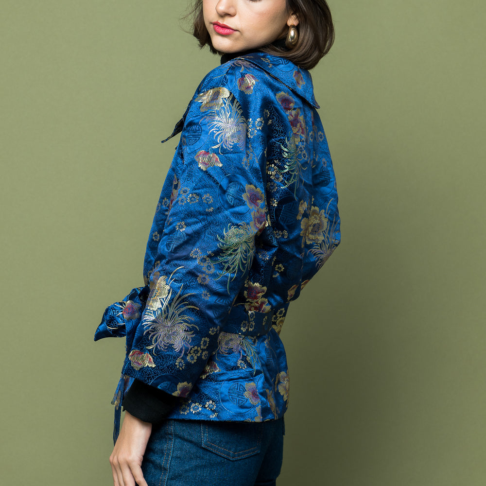 
                  
                    Asian Silk Jacket freeshipping - Lovers Vintage
                  
                