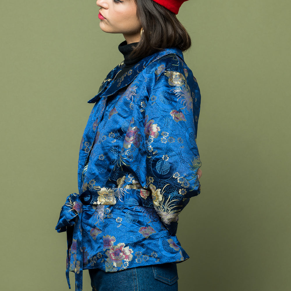 
                  
                    Asian Silk Jacket freeshipping - Lovers Vintage
                  
                