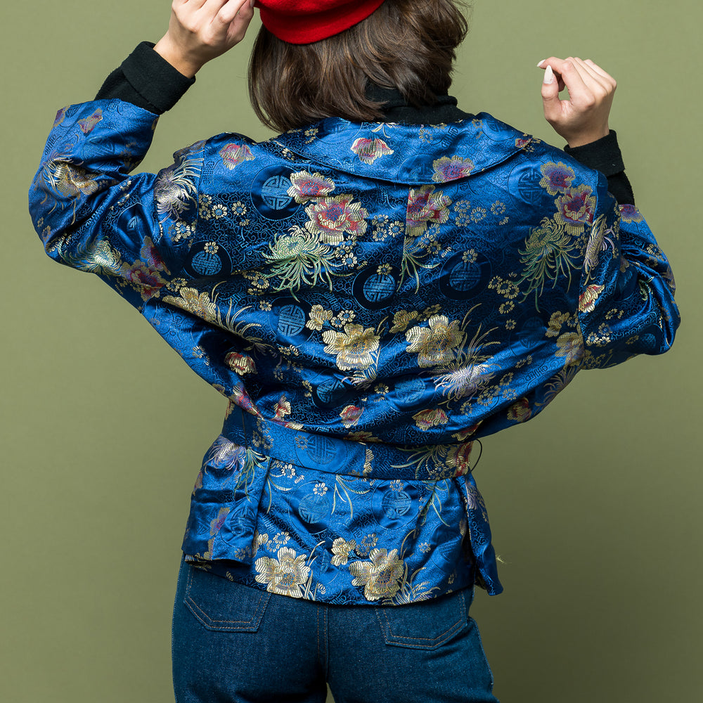 
                  
                    Asian Silk Jacket freeshipping - Lovers Vintage
                  
                