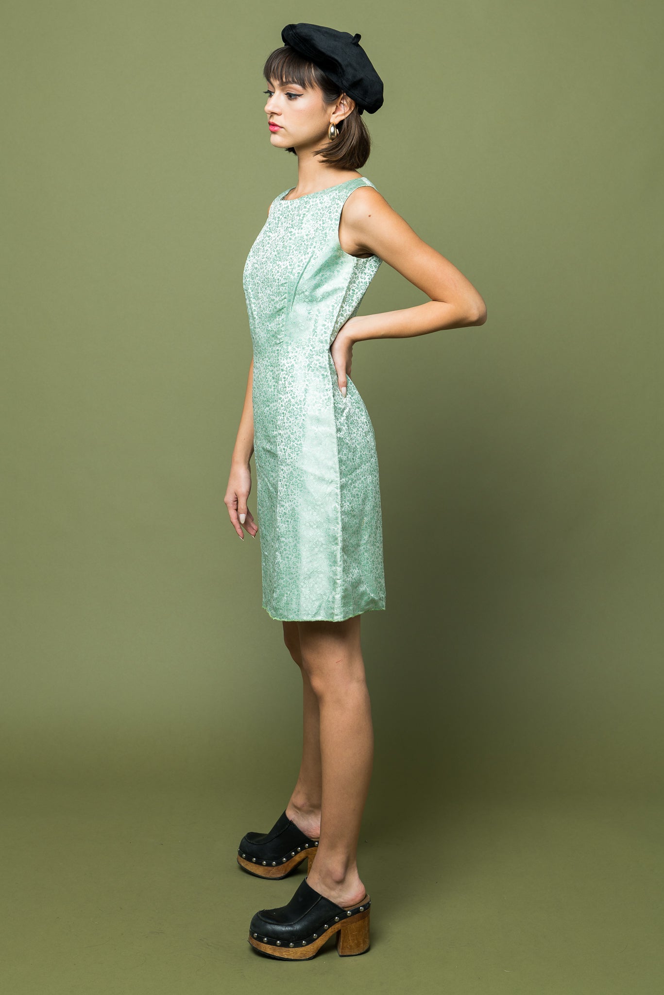 Mint Party Holiday Dress freeshipping - Lovers Vintage