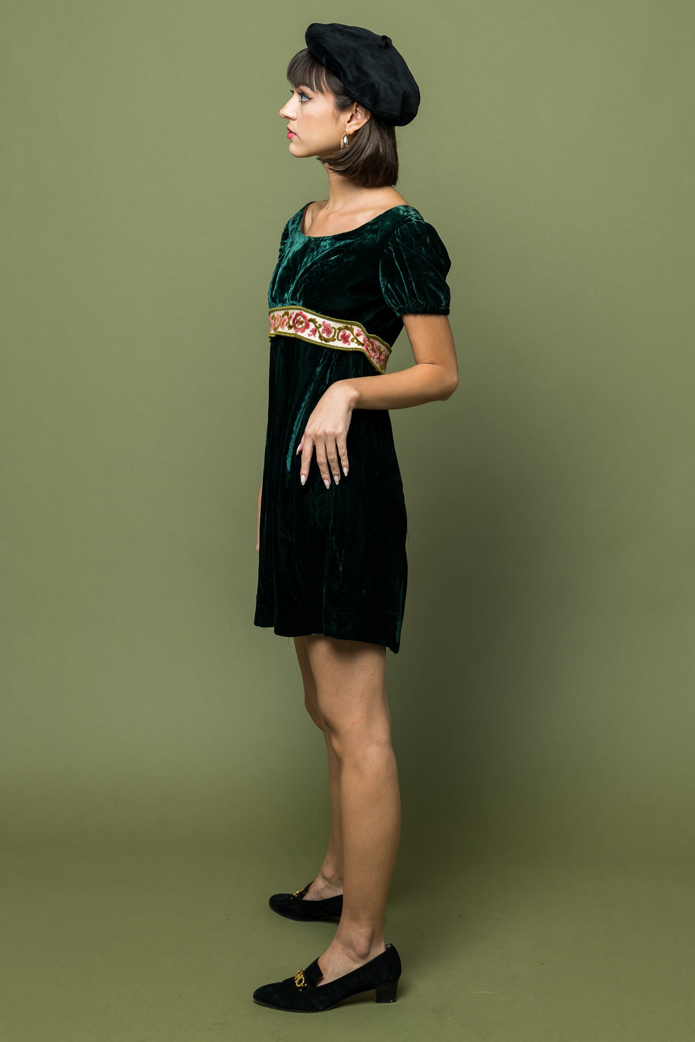 Party Velvet Dress freeshipping - Lovers Vintage