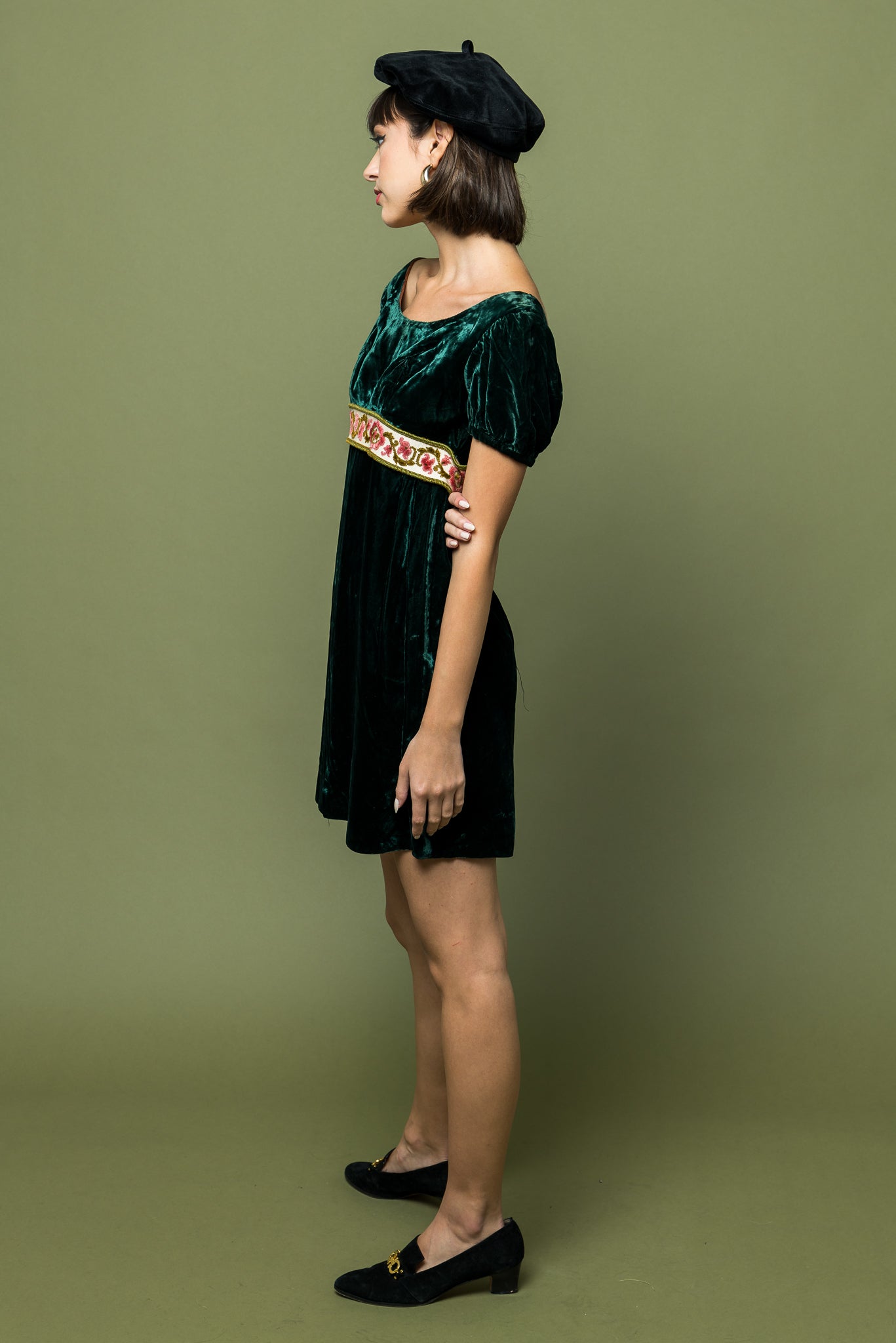 Party Velvet Dress freeshipping - Lovers Vintage