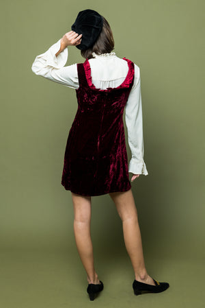 Jumper dress sale with collar