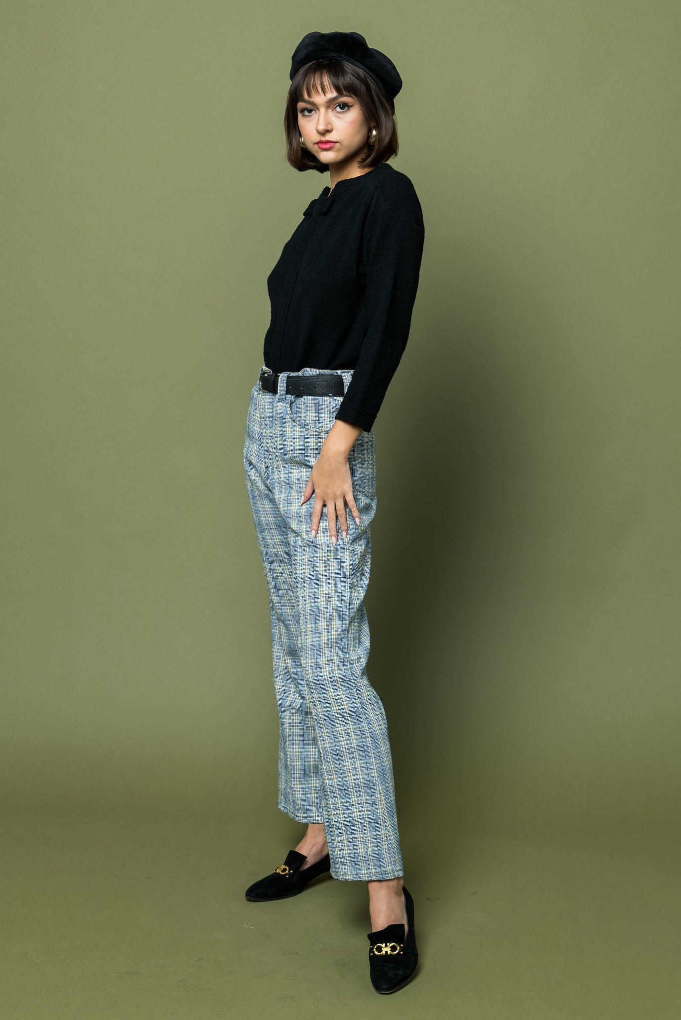 Plaid Pant freeshipping - Lovers Vintage