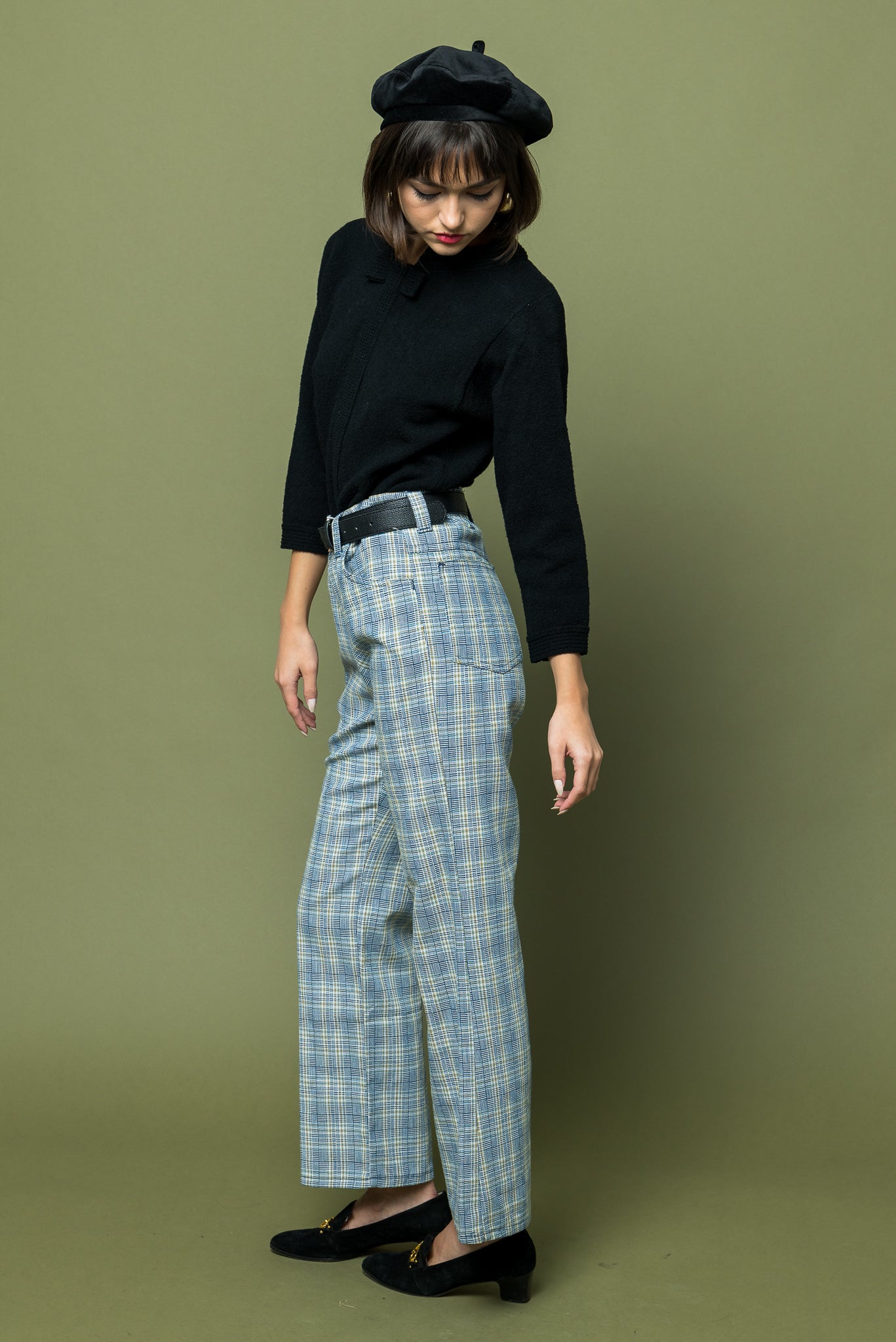 Plaid Pant freeshipping - Lovers Vintage
