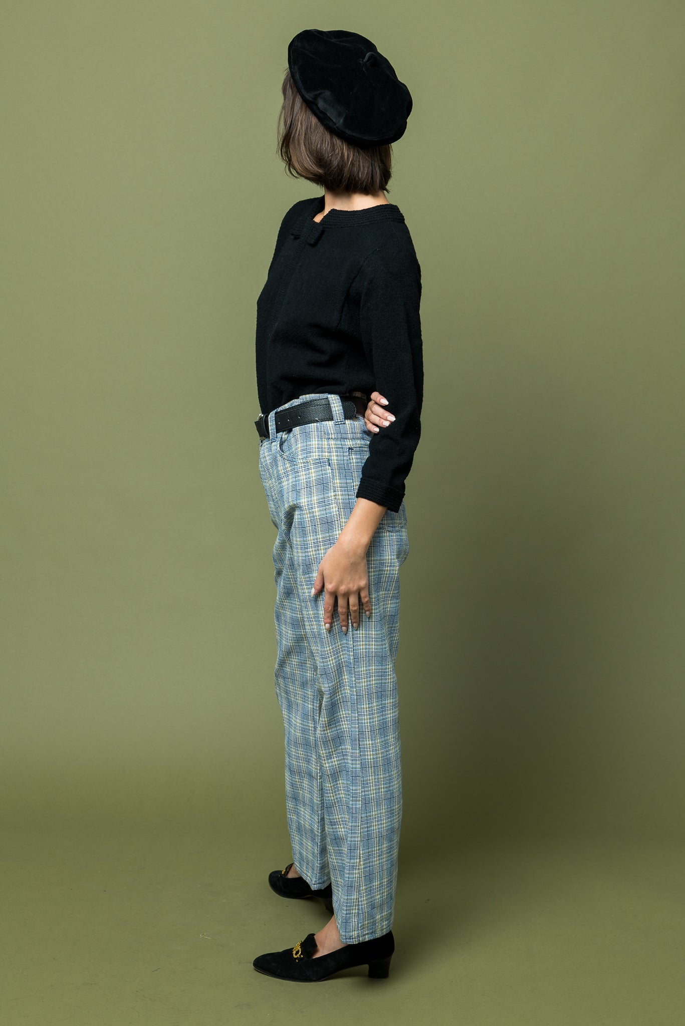Plaid Pant freeshipping - Lovers Vintage