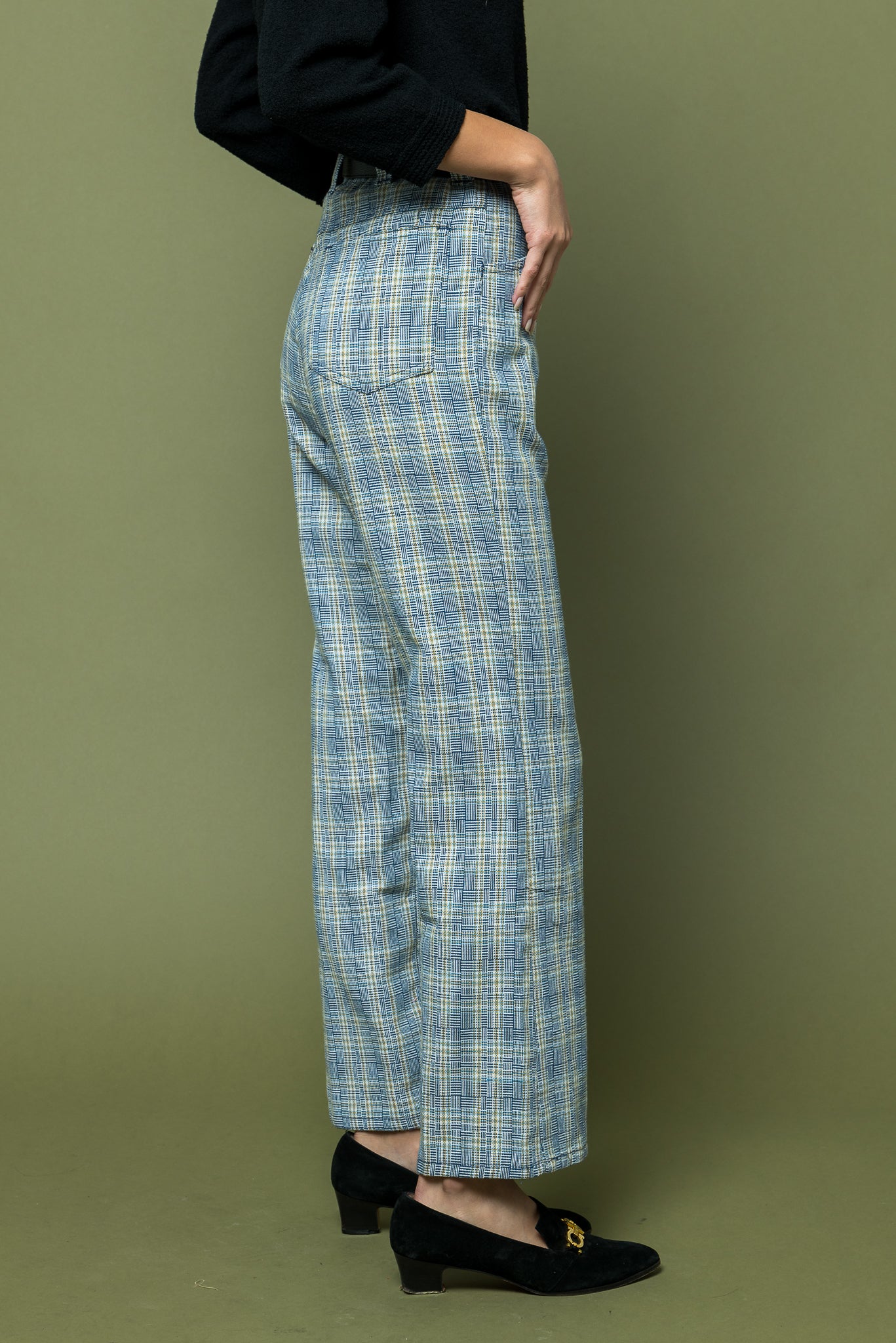 Plaid Pant freeshipping - Lovers Vintage