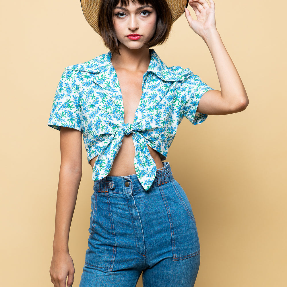Cropped Cha-chas Top freeshipping - Lovers Vintage