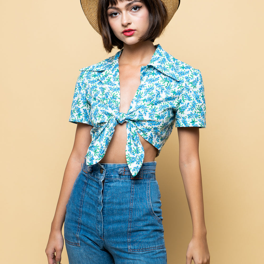 Cropped Cha-chas Top freeshipping - Lovers Vintage
