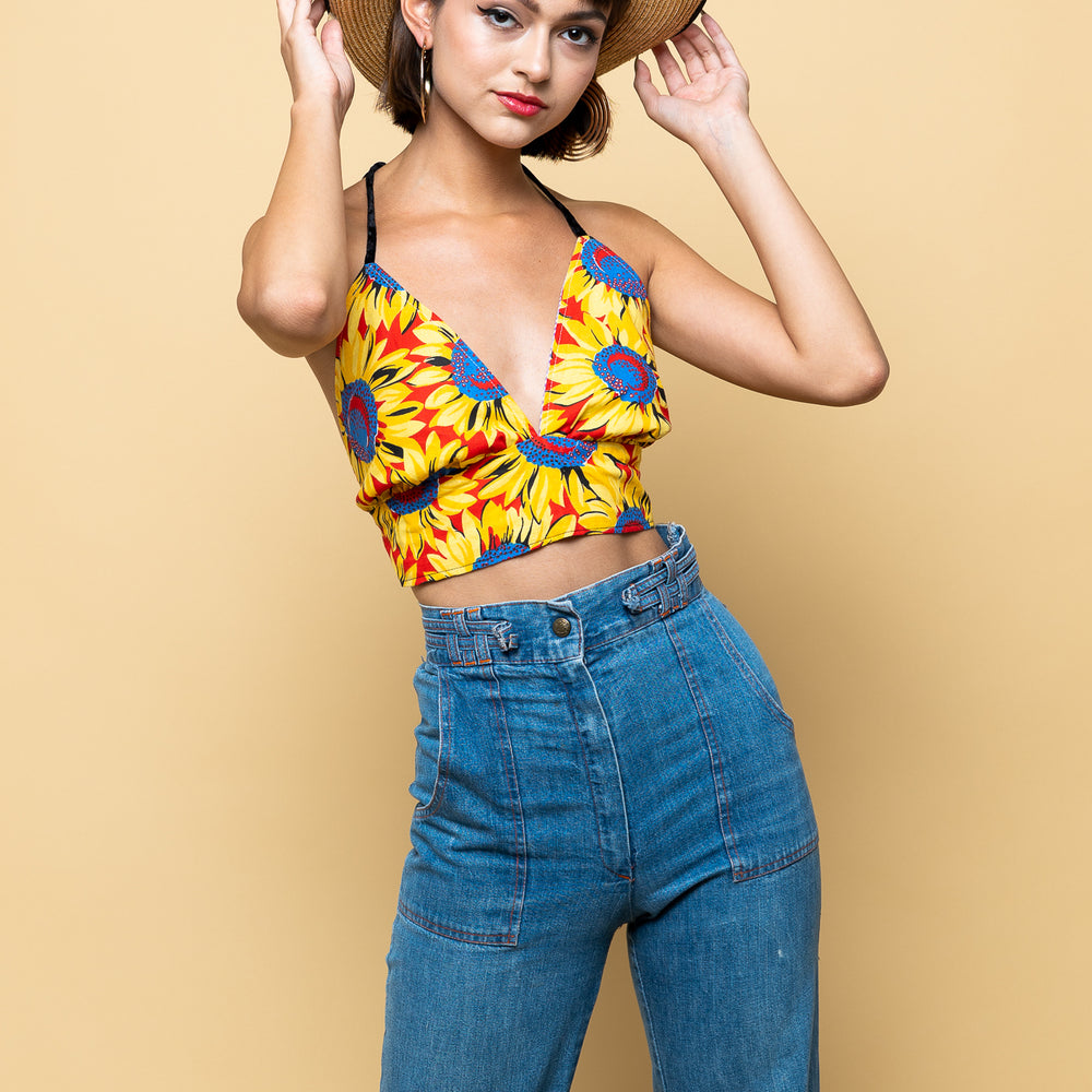 Summer of Love Vintage Halter freeshipping - Lovers Vintage