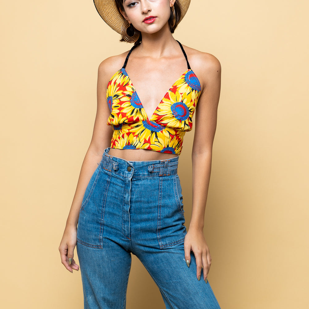 Summer of Love Vintage Halter freeshipping - Lovers Vintage