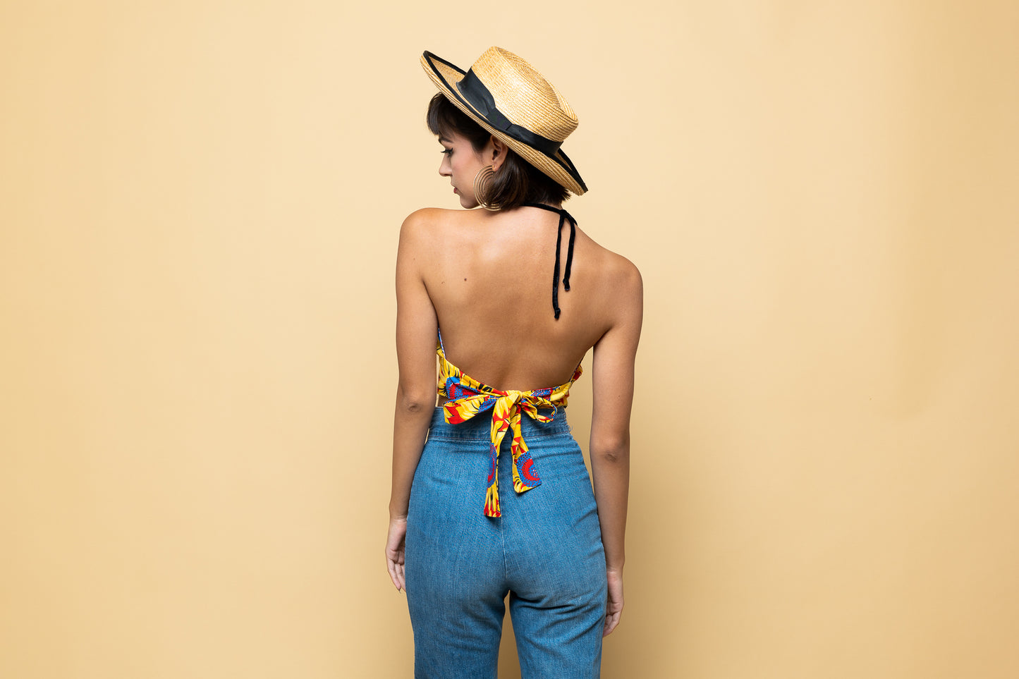 Summer of Love Vintage Halter freeshipping - Lovers Vintage