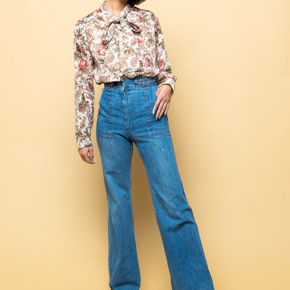 
                  
                    Vintage Lovers Floral Blouse freeshipping - Lovers Vintage
                  
                