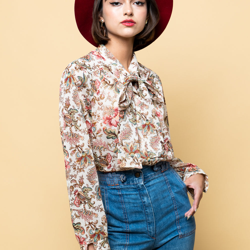 
                  
                    Vintage Lovers Floral Blouse freeshipping - Lovers Vintage
                  
                