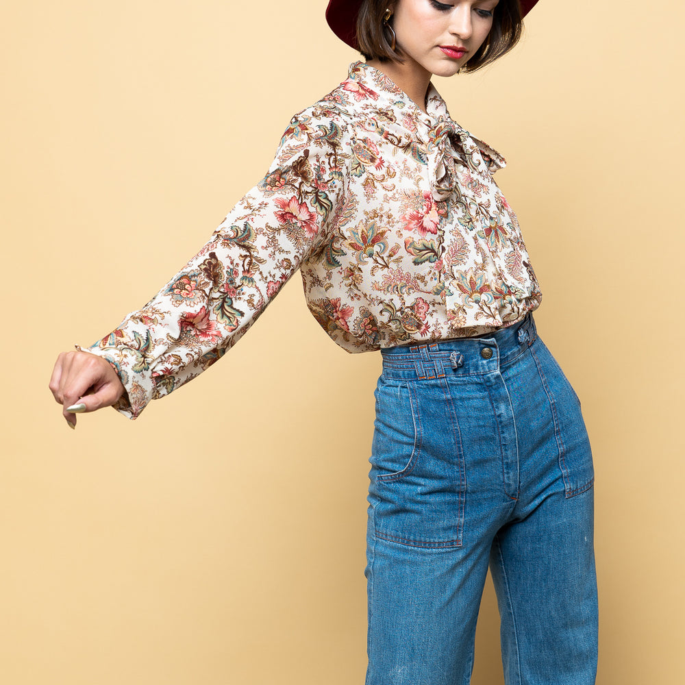 
                  
                    Vintage Lovers Floral Blouse freeshipping - Lovers Vintage
                  
                