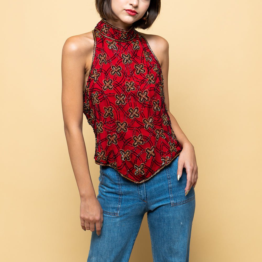 Black~Magic Woman Blouse freeshipping - Lovers Vintage
