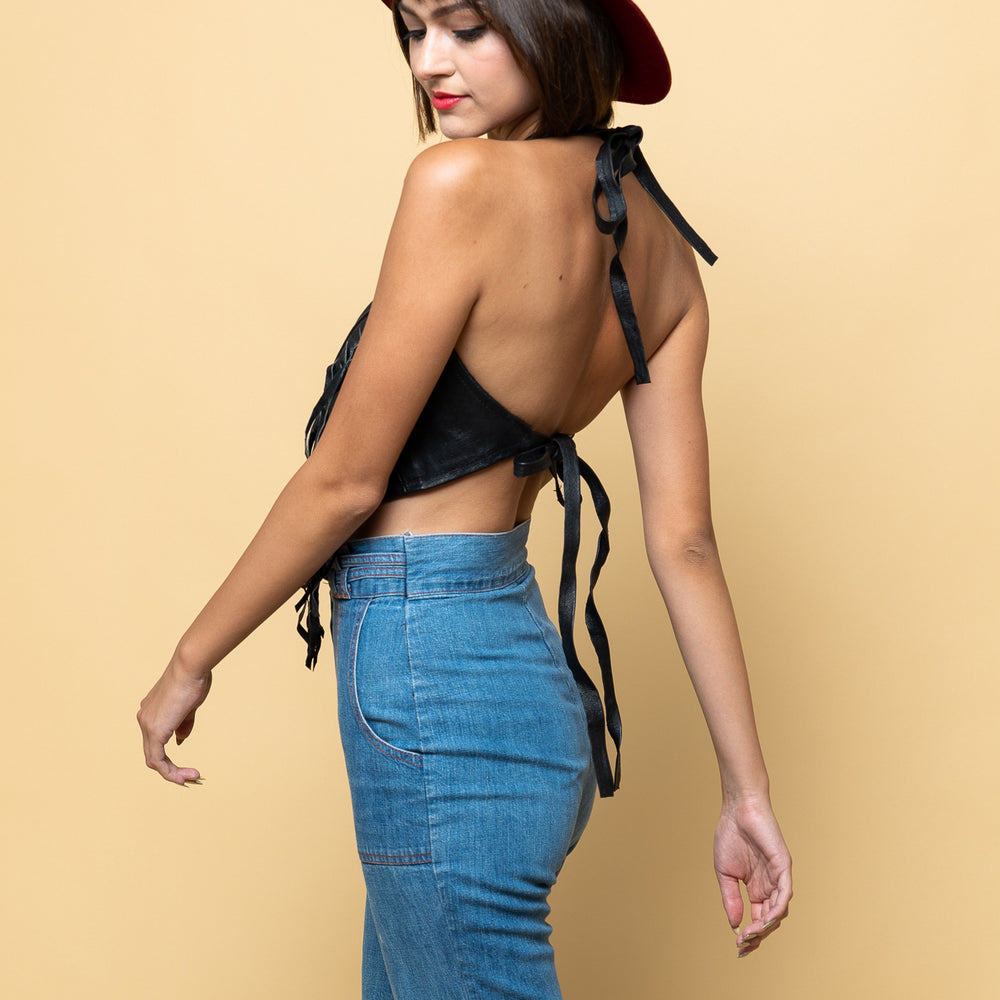
                  
                    Festival Leathers Better Halter Corset freeshipping - Lovers Vintage
                  
                