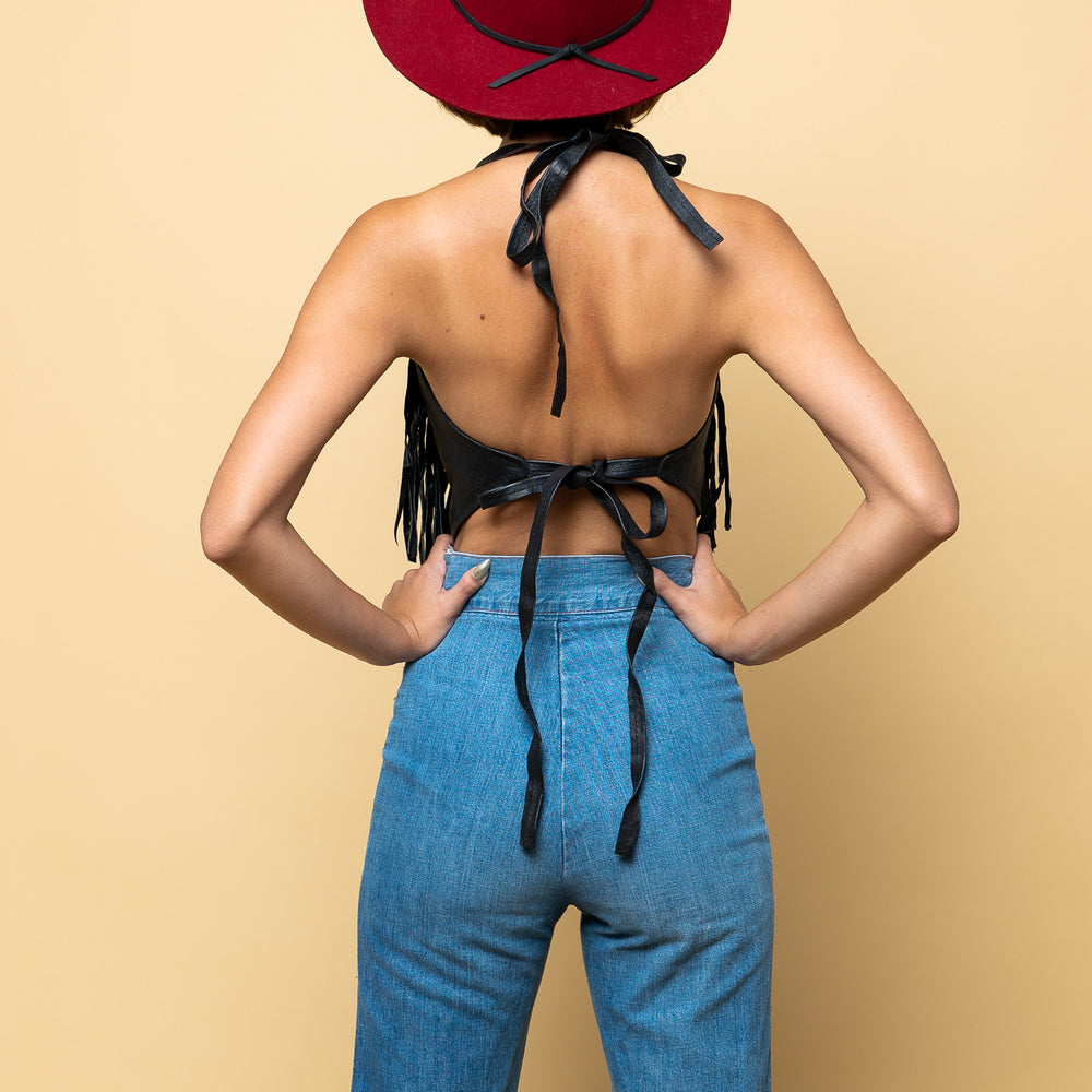 
                  
                    Festival Leathers Better Halter Corset freeshipping - Lovers Vintage
                  
                