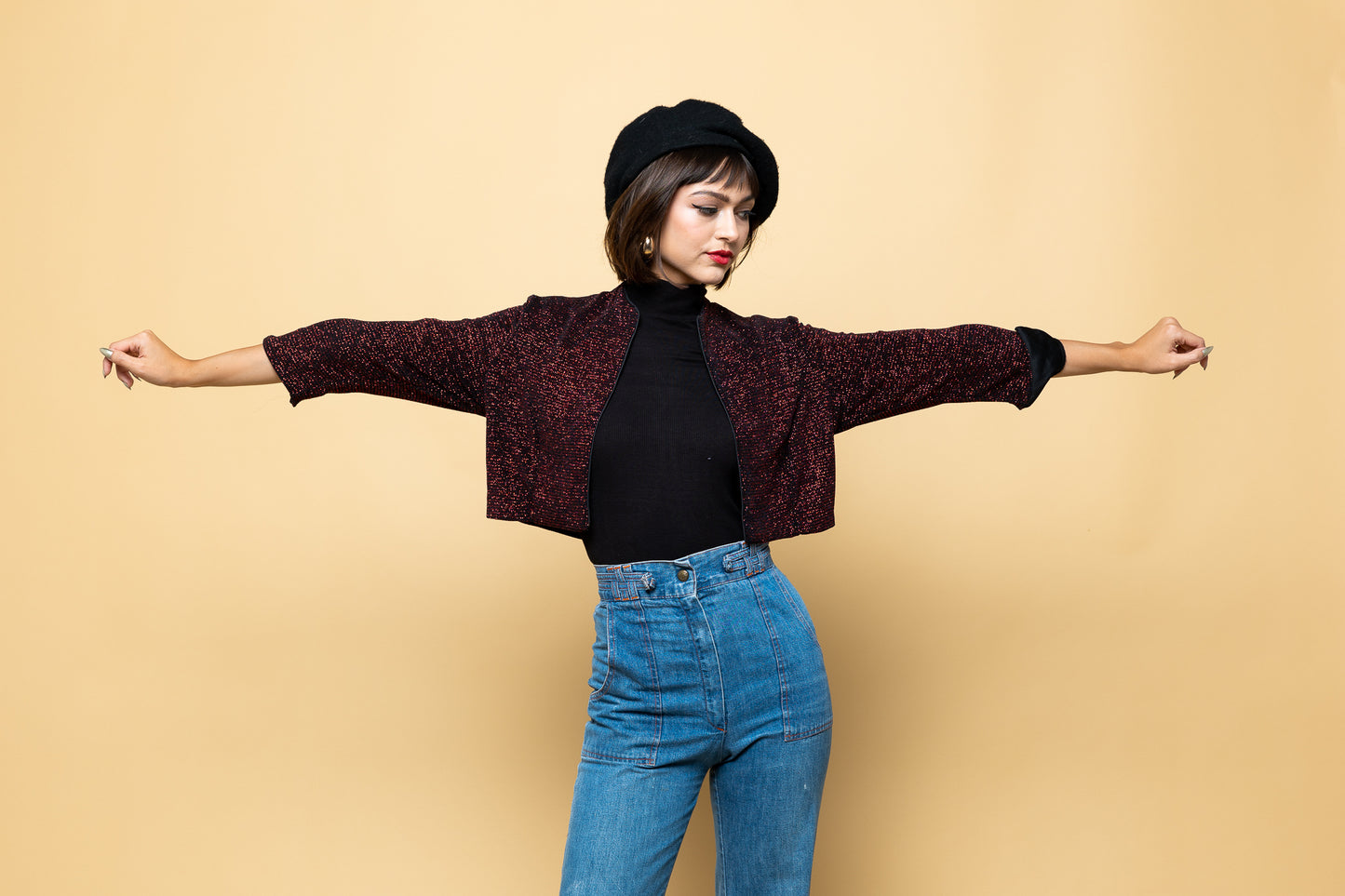 Glitter Party Jacket freeshipping - Lovers Vintage