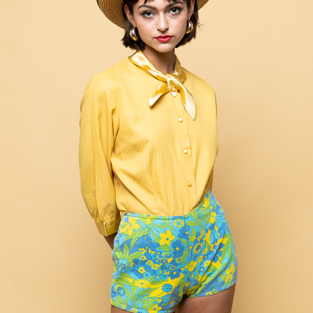 Vintage Sixties Safari Shorts freeshipping - Lovers Vintage