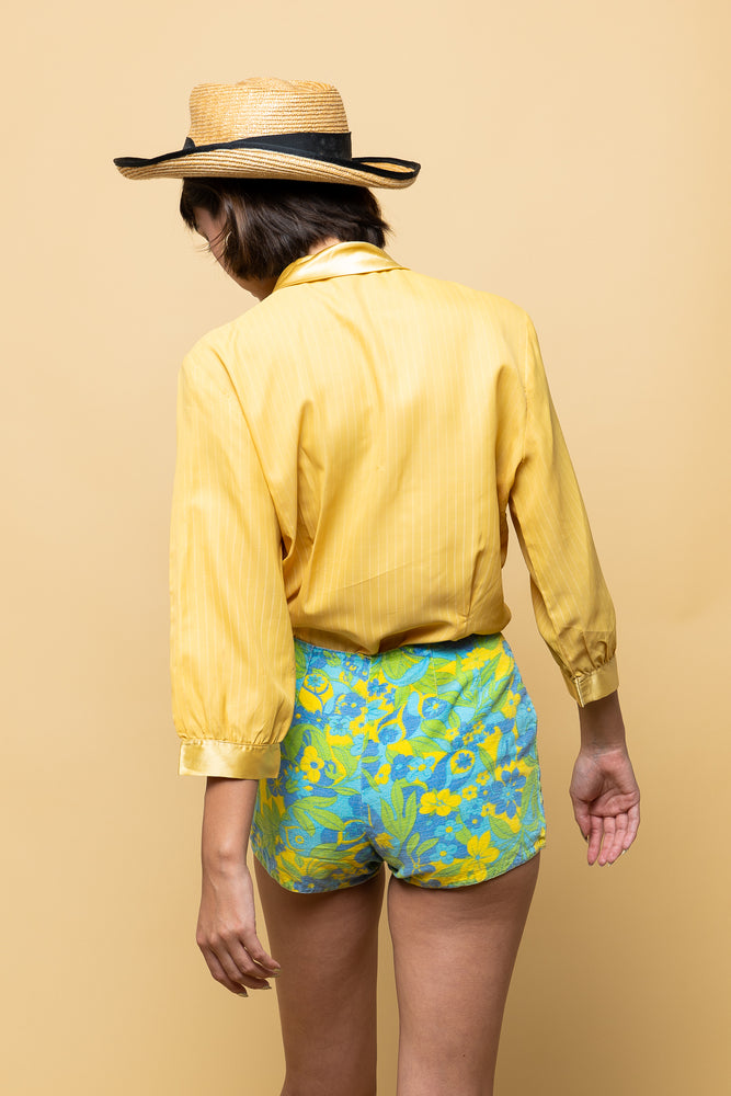 
                
                    Load image into Gallery viewer, Vintage Sixties Safari Shorts freeshipping - Lovers Vintage
                
            