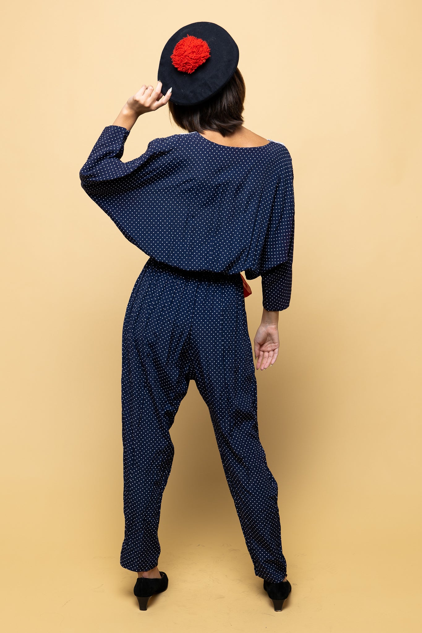 Vintage Dottie Jumpsuit freeshipping - Lovers Vintage
