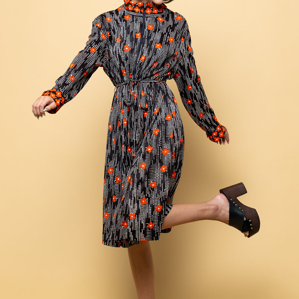 
                  
                    Flower Power it's Fall Dress freeshipping - Lovers Vintage
                  
                