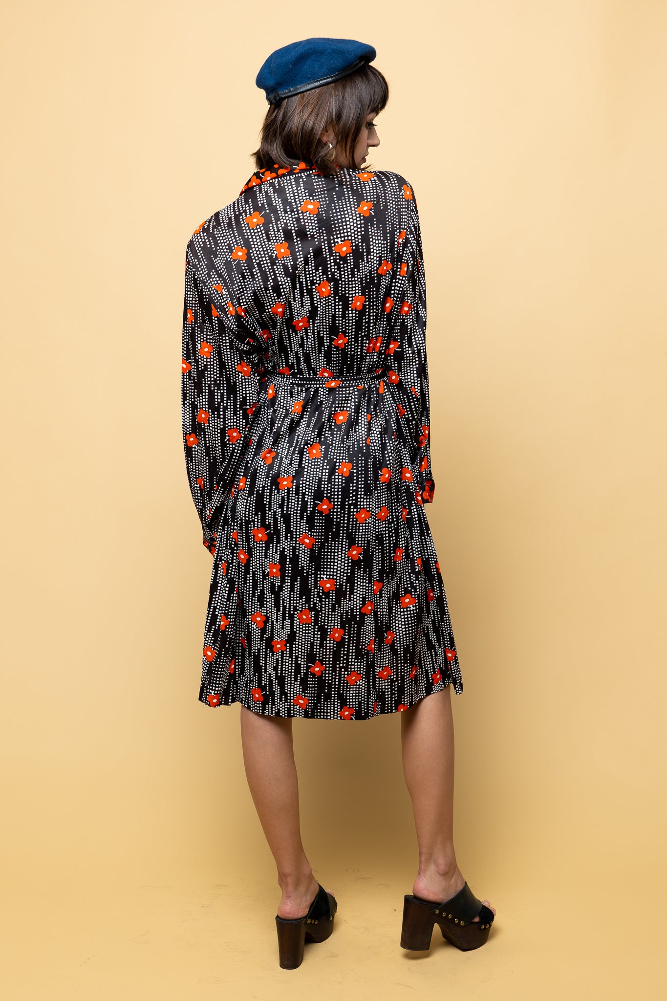 Flower Power it's Fall Dress freeshipping - Lovers Vintage