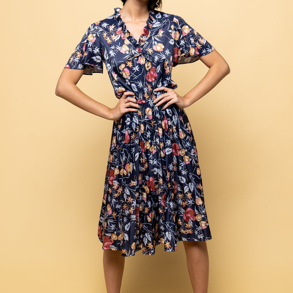 Vintage Lovers Midi Dress freeshipping - Lovers Vintage