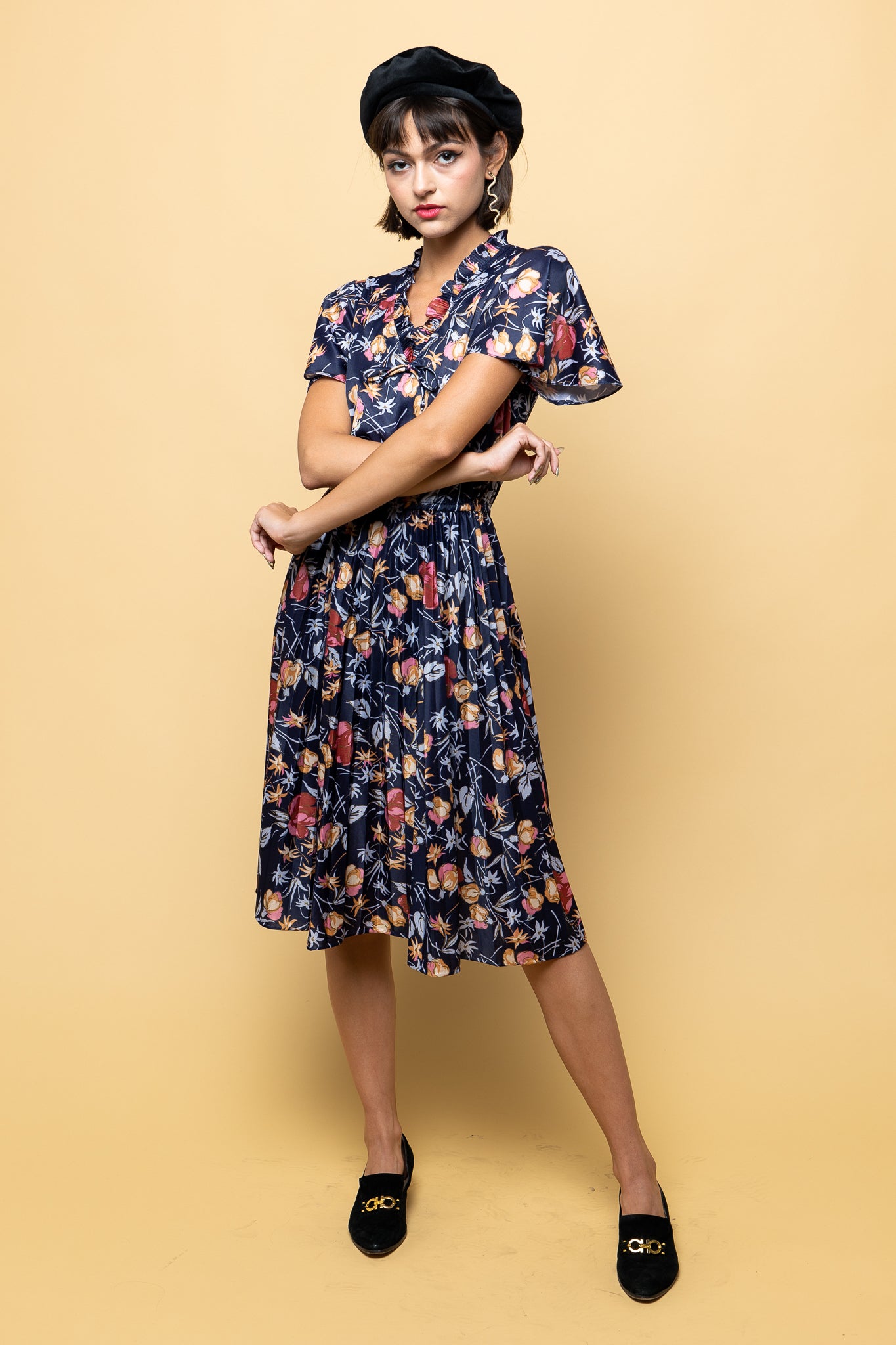 Vintage Lovers Midi Dress freeshipping - Lovers Vintage