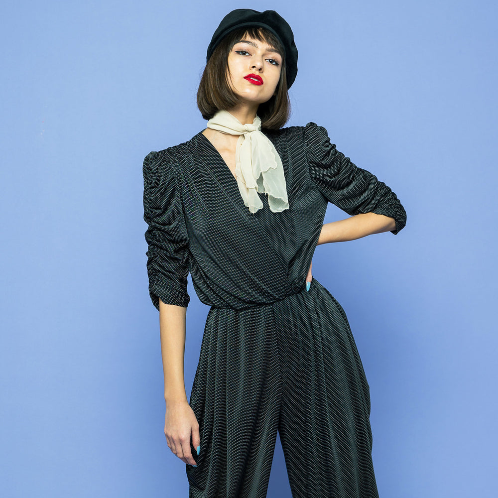 
                  
                    Vintage Polka Dot Jumpsuit freeshipping - Lovers Vintage
                  
                