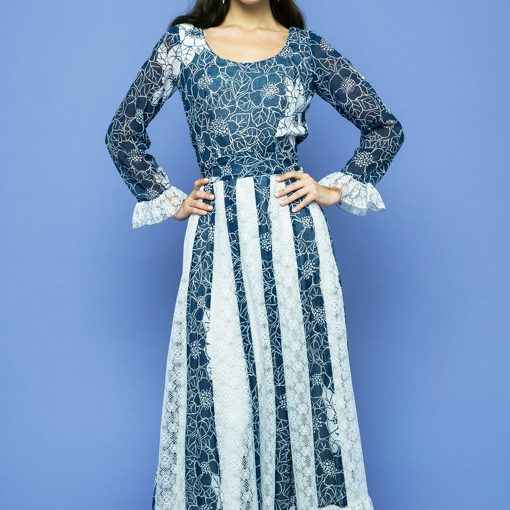 Maxi Vintage Boho Dream Dress freeshipping - Lovers Vintage
