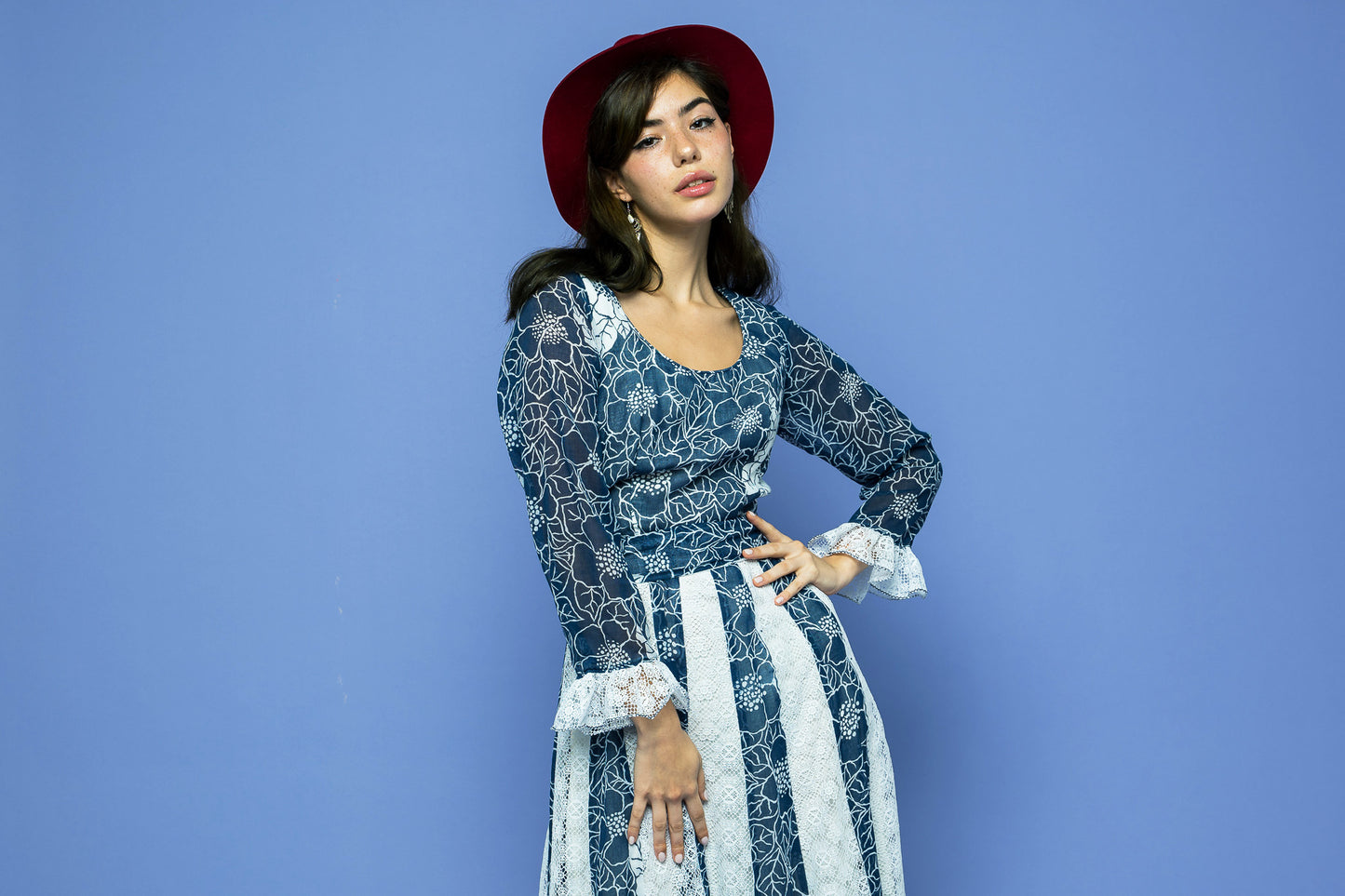 Maxi Vintage Boho Dream Dress freeshipping - Lovers Vintage