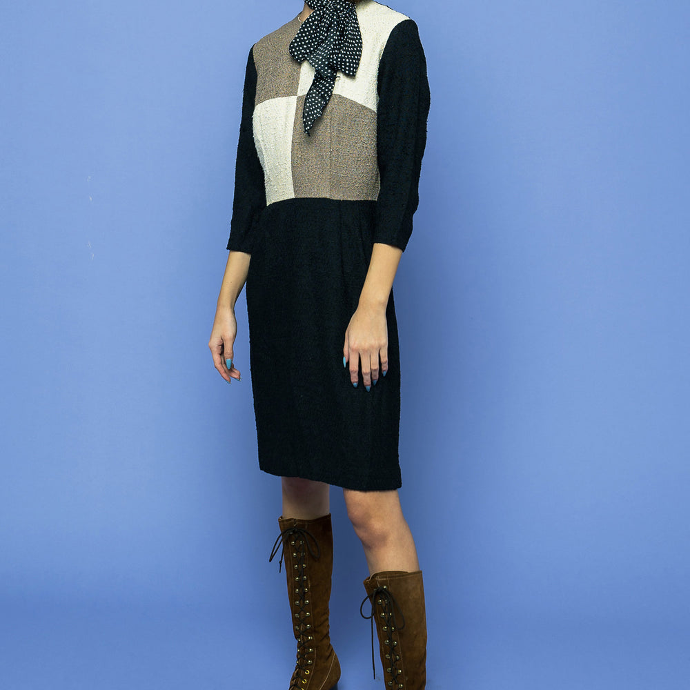 Mod Worker Girl Dress freeshipping - Lovers Vintage