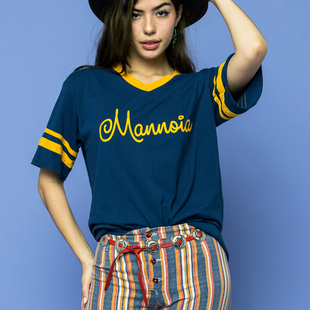 Vintage Mannoia Sports Tee freeshipping - Lovers Vintage