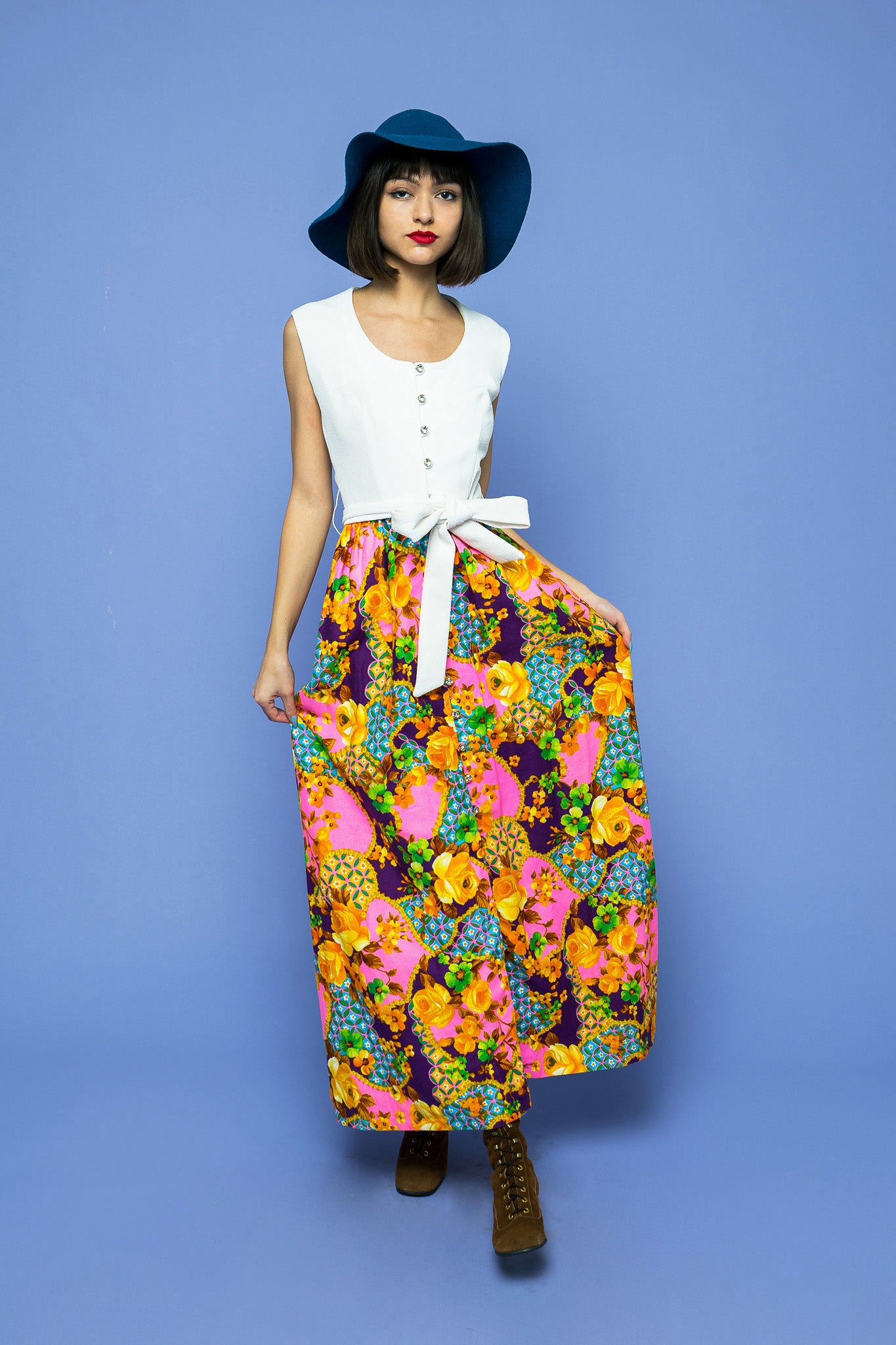 Floral Dreams are Manifested Dress freeshipping - Lovers Vintage
