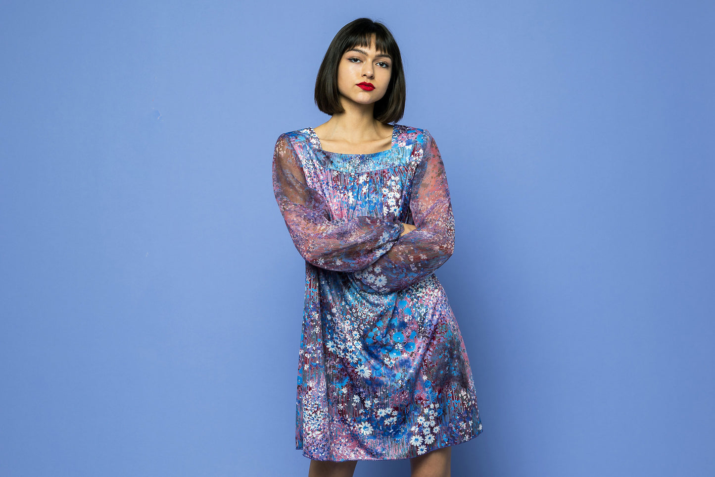 Cosmic Vintage Girl Mini freeshipping - Lovers Vintage