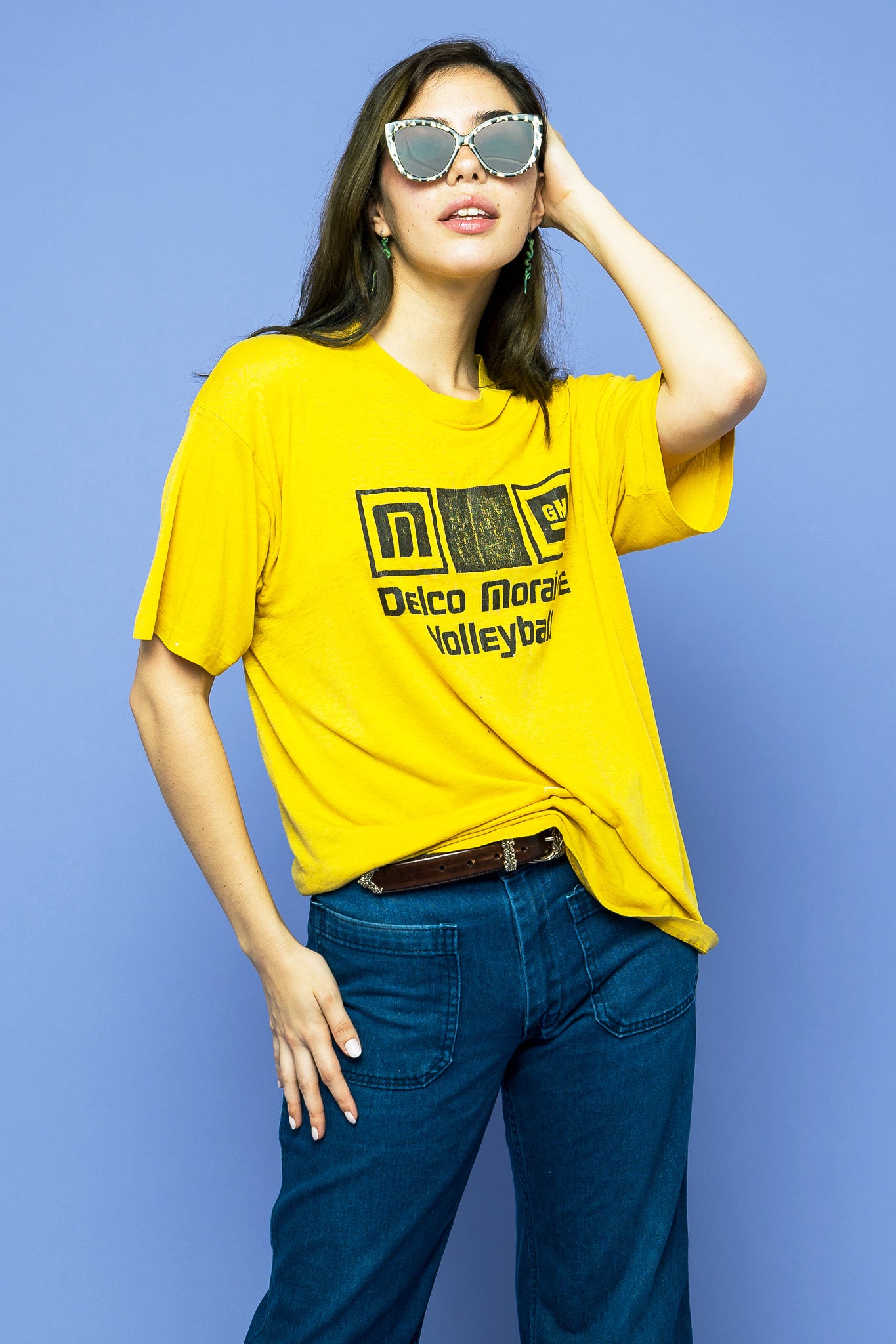 Vintage Super Soft Sporty Tee freeshipping - Lovers Vintage