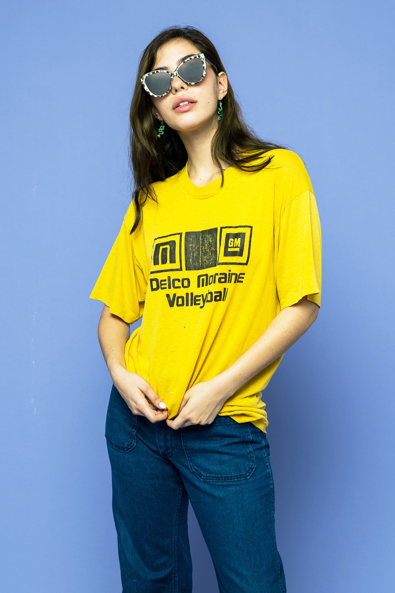 Vintage Super Soft Sporty Tee freeshipping - Lovers Vintage