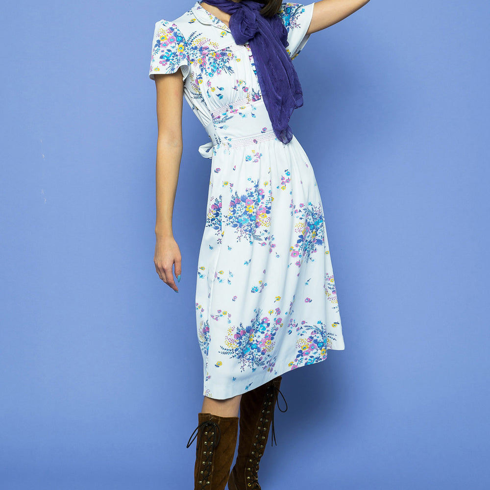 Vintage Midi Summer Dream Dress freeshipping - Lovers Vintage