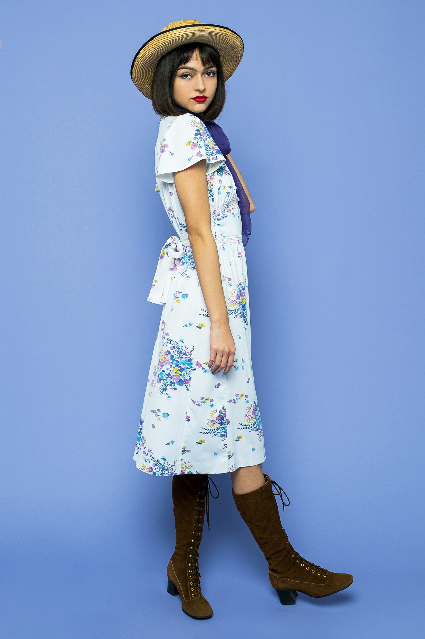 Vintage Midi Summer Dream Dress freeshipping - Lovers Vintage