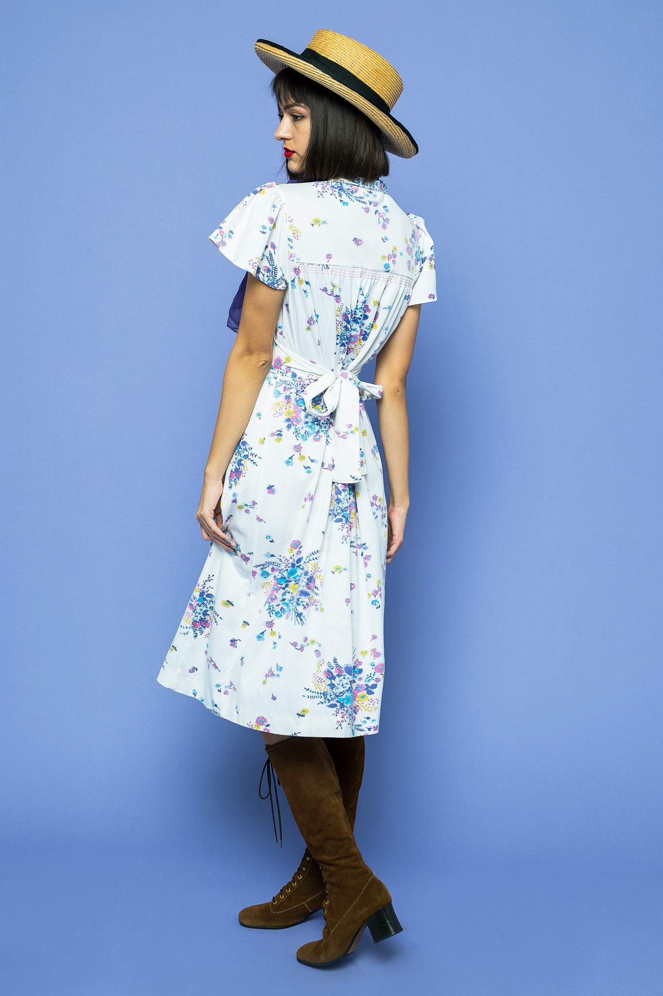 Vintage Midi Summer Dream Dress freeshipping - Lovers Vintage