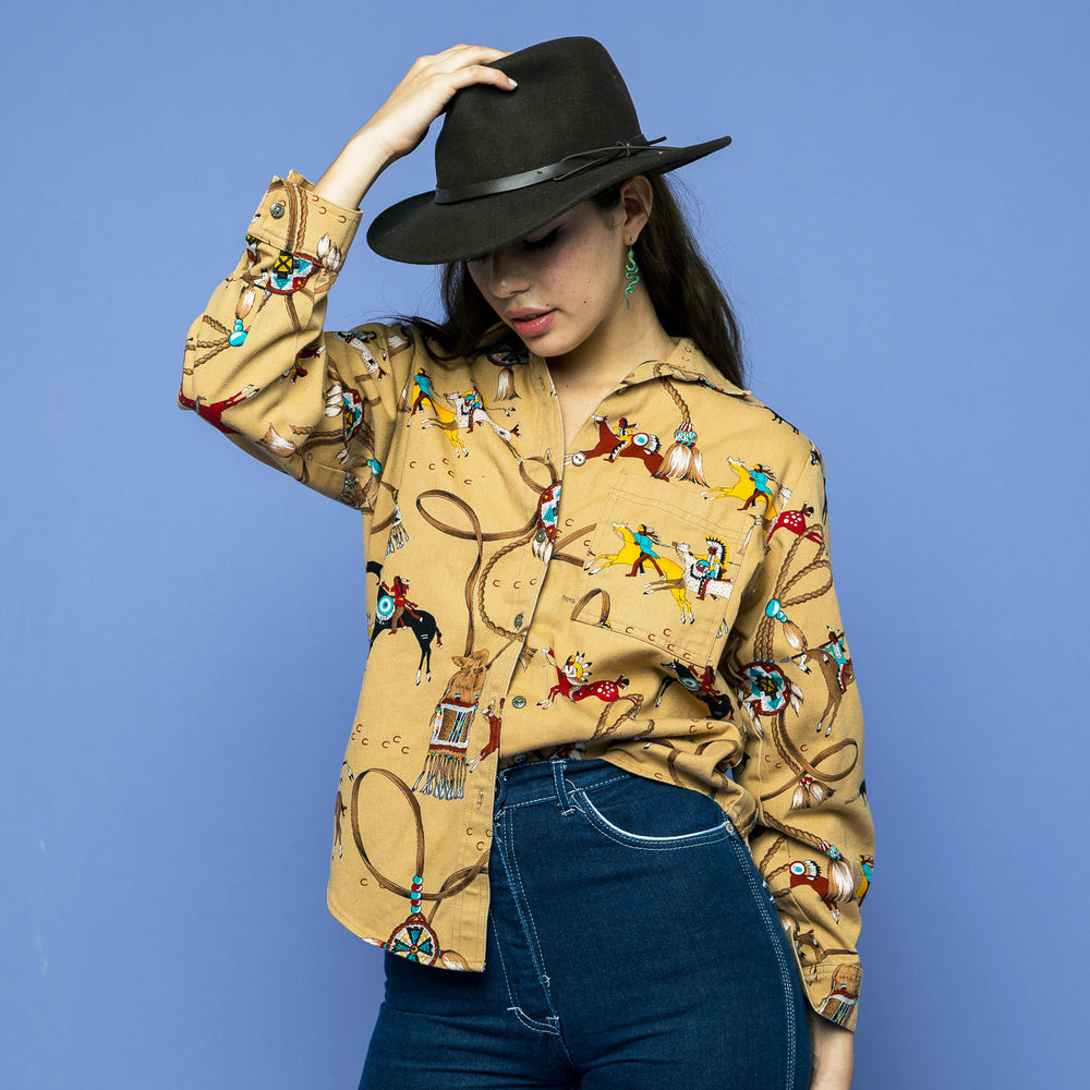 
                  
                    Cowgirl Western Horses Shirt freeshipping - Lovers Vintage
                  
                